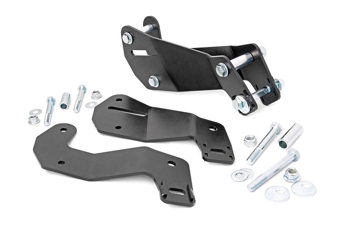 Rough Country Control Arm Relocation Kit | Front | Jeep Wrangler JK/Wrangler Unlimited (07-18)
