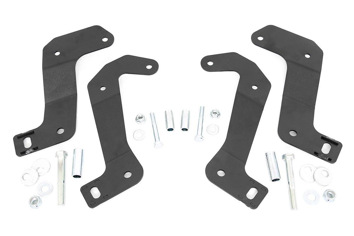 Rough Country Control Arm Relocation Kit | Front | Jeep Gladiator JT/Wrangler JL 4WD (18-26)