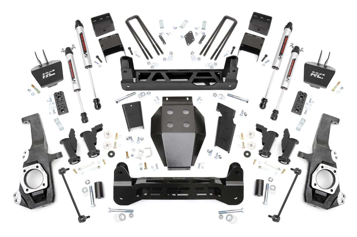 Rough Country 5 Inch Lift Kit | Torsion Drop | V2 | Chevy/GMC 2500HD/3500HD (20-26)