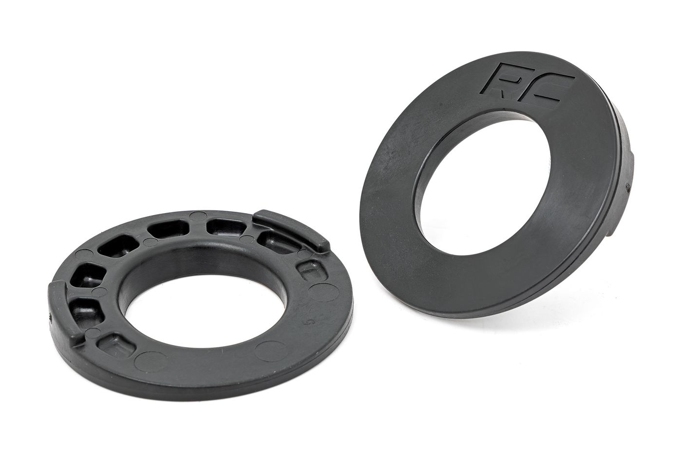 Rough Country Rear Coil Spring Correction Plates | Jeep Wrangler JK/Wrangler Unlimited (07-18)