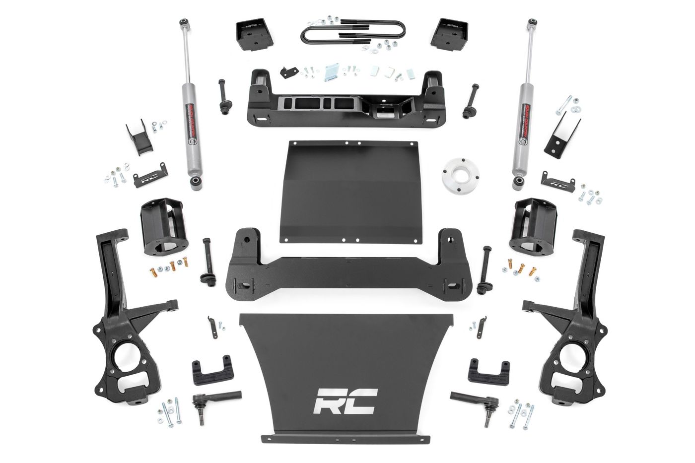 Rough Country 6 Inch Lift Kit | Mono Leaf Rear | Chevy Silverado 1500 2WD (2025-2026)