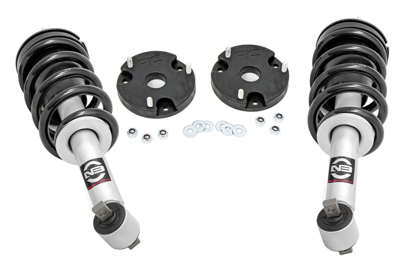 Rough Country 2 Inch Lift Kit | N3 Struts | Chevy/GMC SUV 1500 4WD (2021-2026)