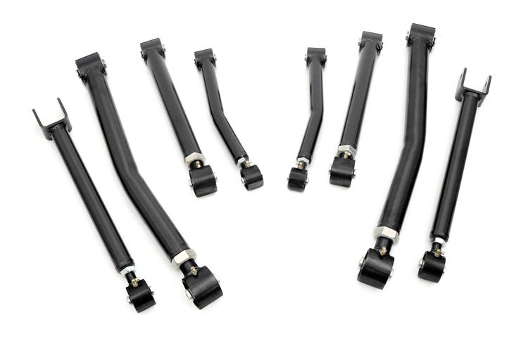 Rough Country X-Flex Control Arms | Complete Set | Jeep Wrangler JK/Wrangler Unlimited (07-18)