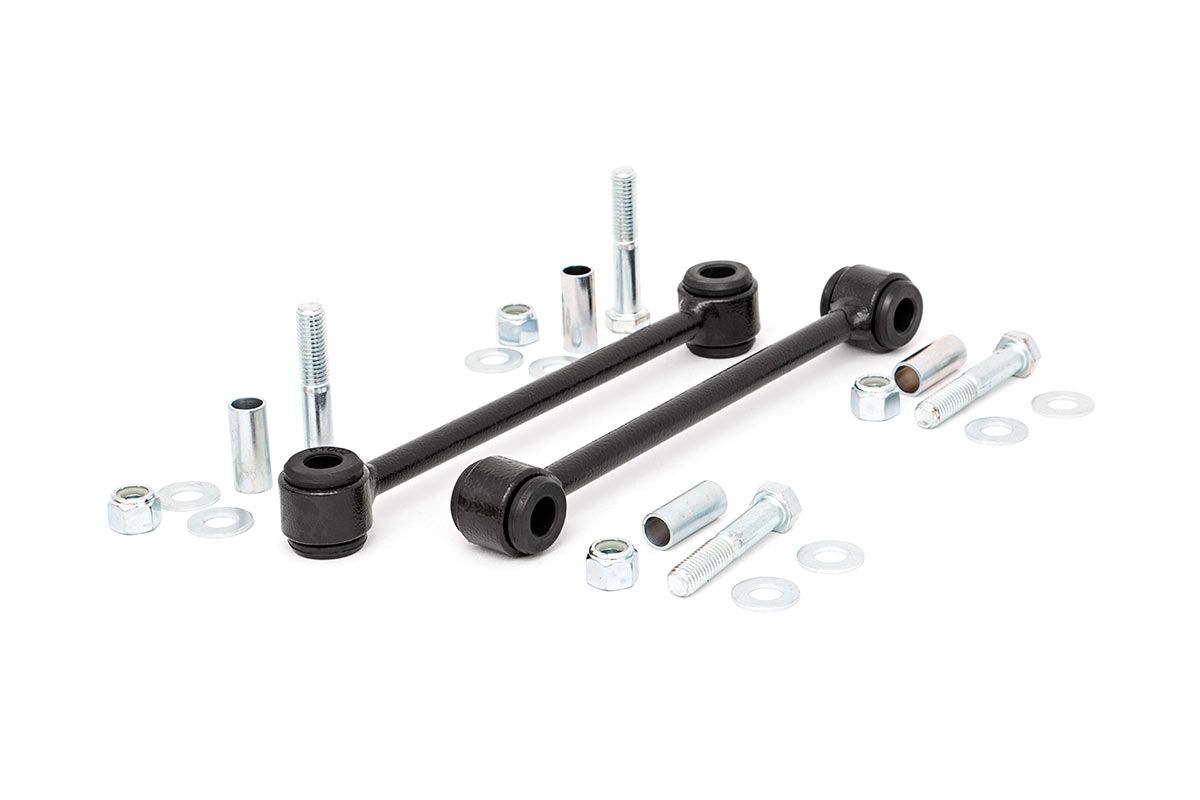 Rough Country Sway Bar Links | Rear | 2.5-4 Inch Lift | Jeep Wrangler JK/Wrangler Unlimited (07-18)
