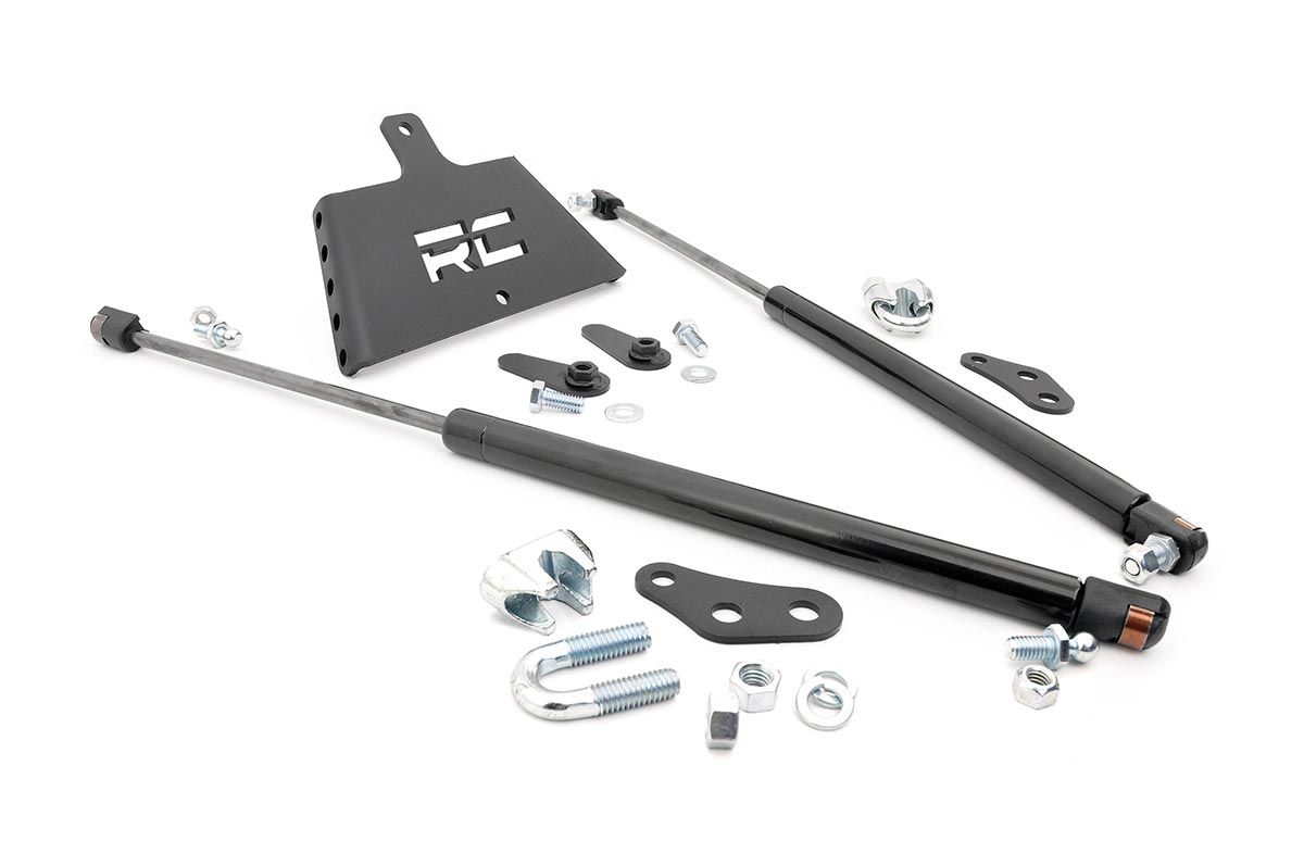 Rough Country Hood Struts | Hydraulic | Jeep Wrangler TJ (97-06)/Wrangler Unlimited (04-06)