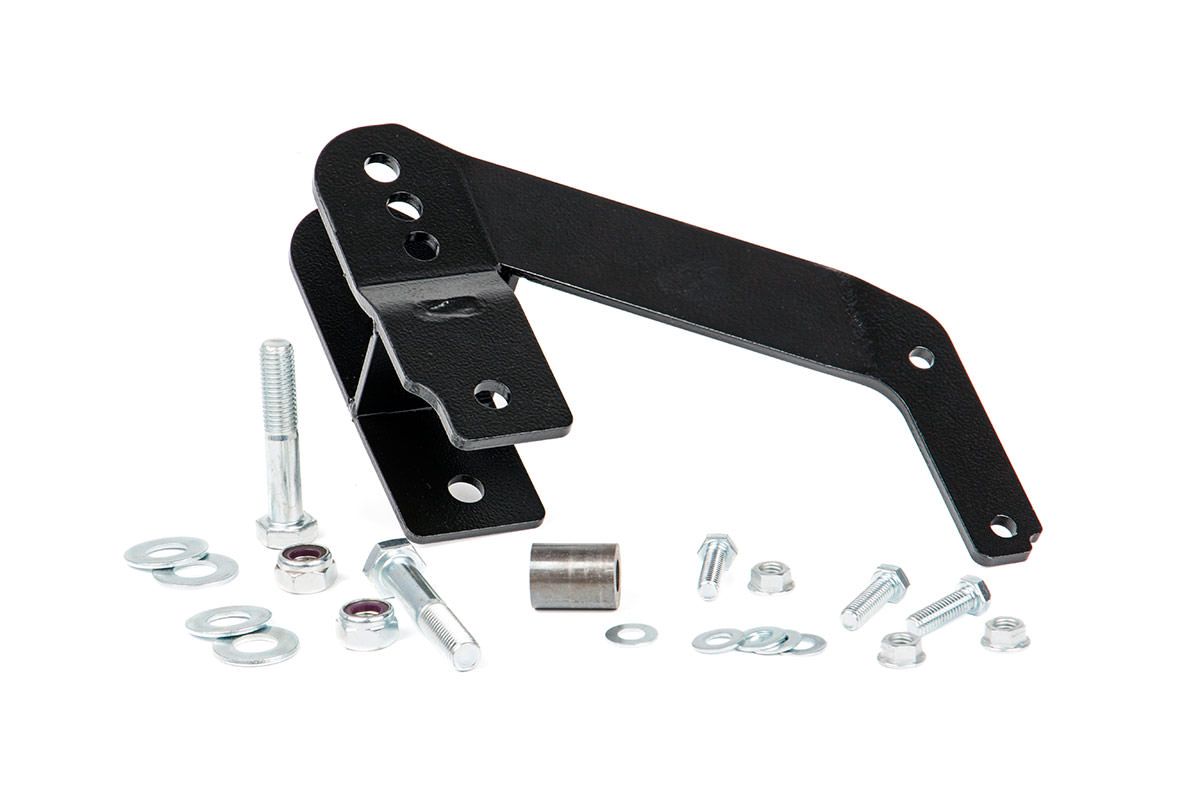 Rough Country Track Bar Bracket | Rear | 2.5-6 Inch Lift | Jeep Wrangler JK/Wrangler Unlimited (07-18)