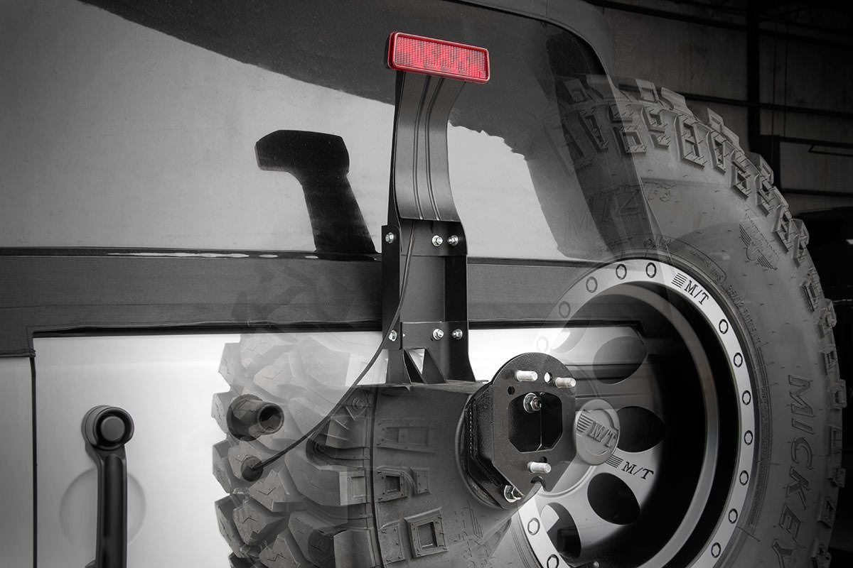 Rough Country 3rd Brake Light Extension | Jeep Wrangler JK/Wrangler Unlimited (2007-2018)