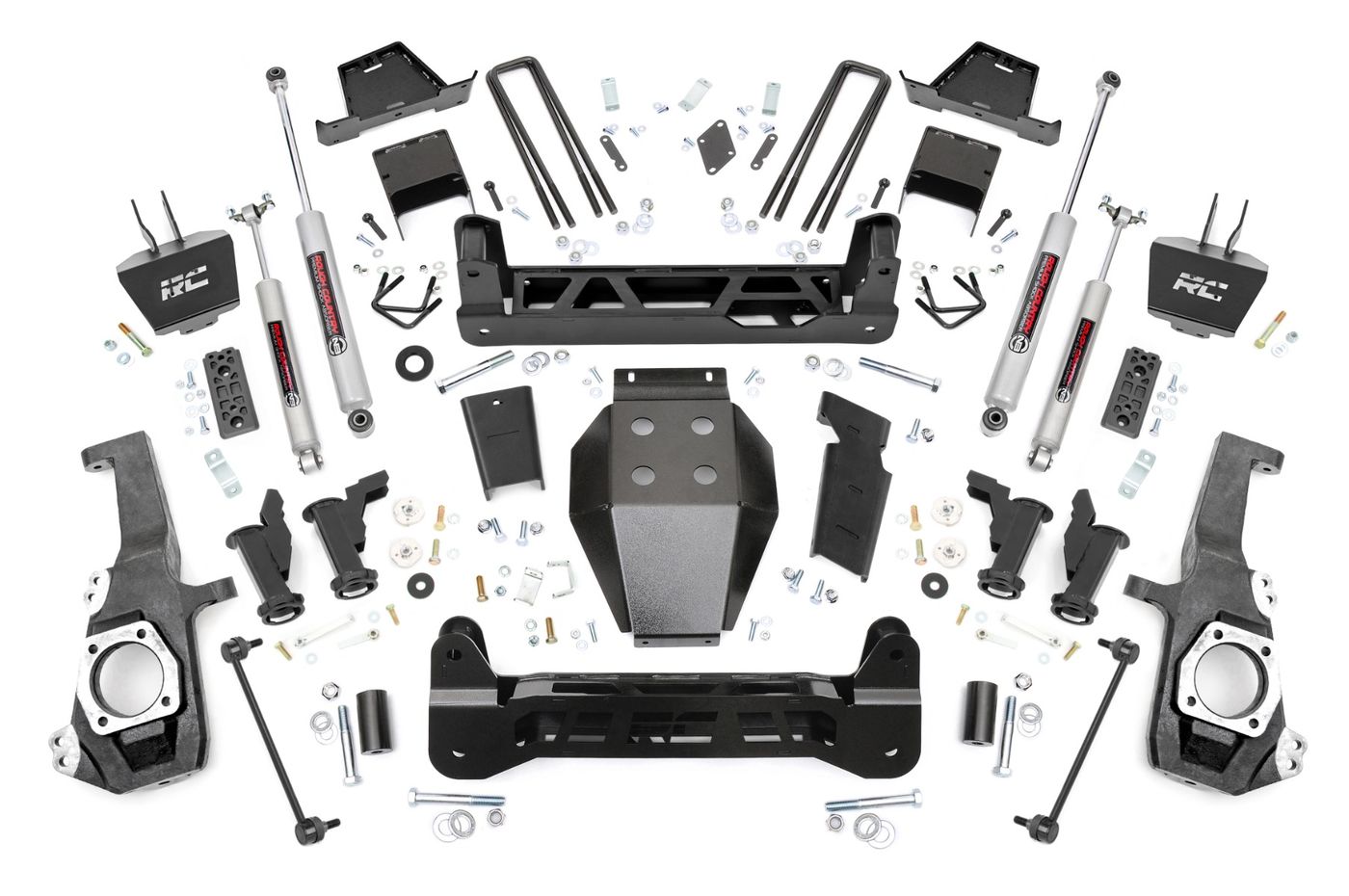 Rough Country 7 Inch Lift Kit | Torsion Drop | Chevy/GMC 2500HD/3500HD (20-26)