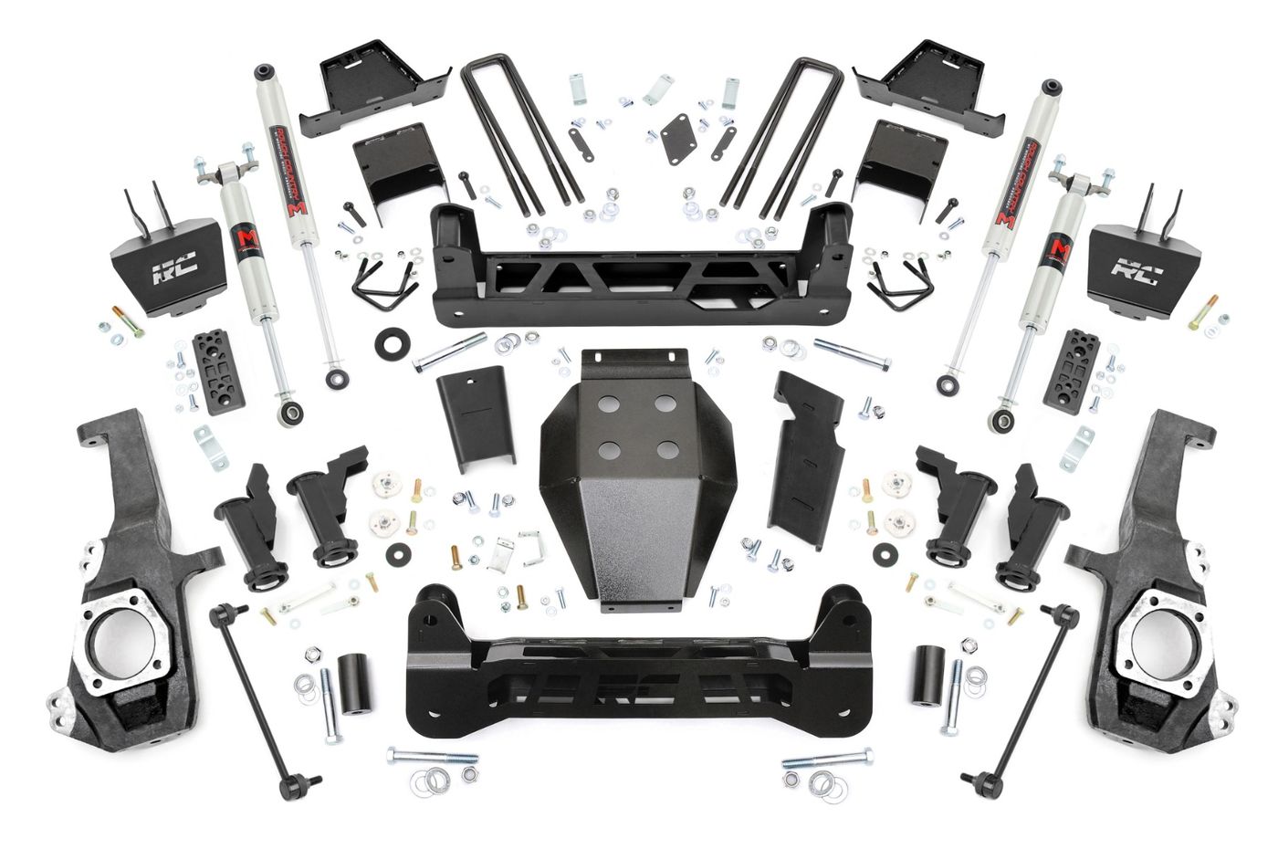 Rough Country 7 Inch Lift Kit | Torsion Drop | M1 | Chevy/GMC 2500HD/3500HD (20-26)