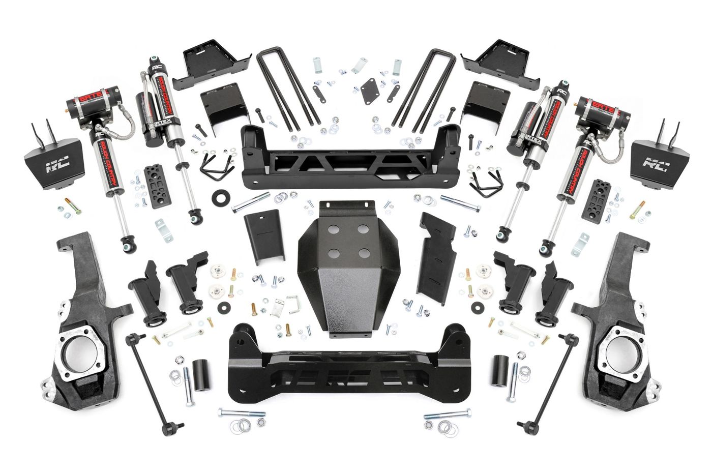Rough Country 7 Inch Lift Kit | Torsion Drop | Vertex | Chevy/GMC 2500HD/3500HD (20-26)
