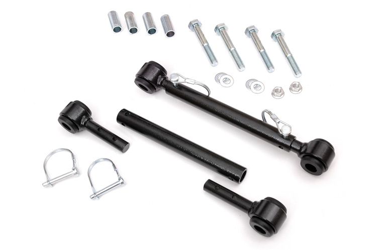 Rough Country Quick Disconnect Sway Links | Rear | 4-6 Inch Lift | Jeep Wrangler TJ (97-06)