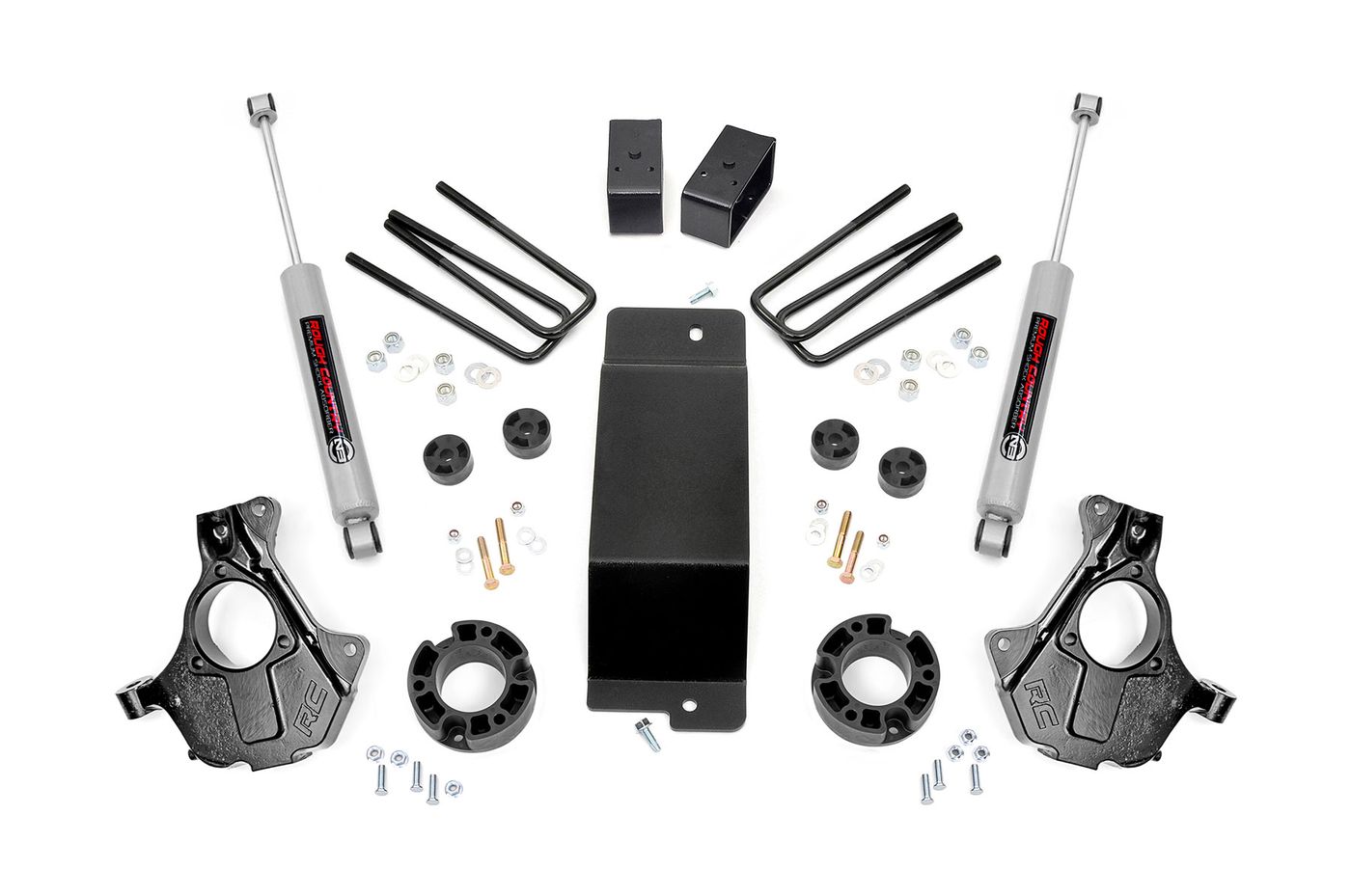 Rough Country 3.5 Inch Lift Kit | Cast Steel LCA | Chevy/GMC 1500 (07-13)