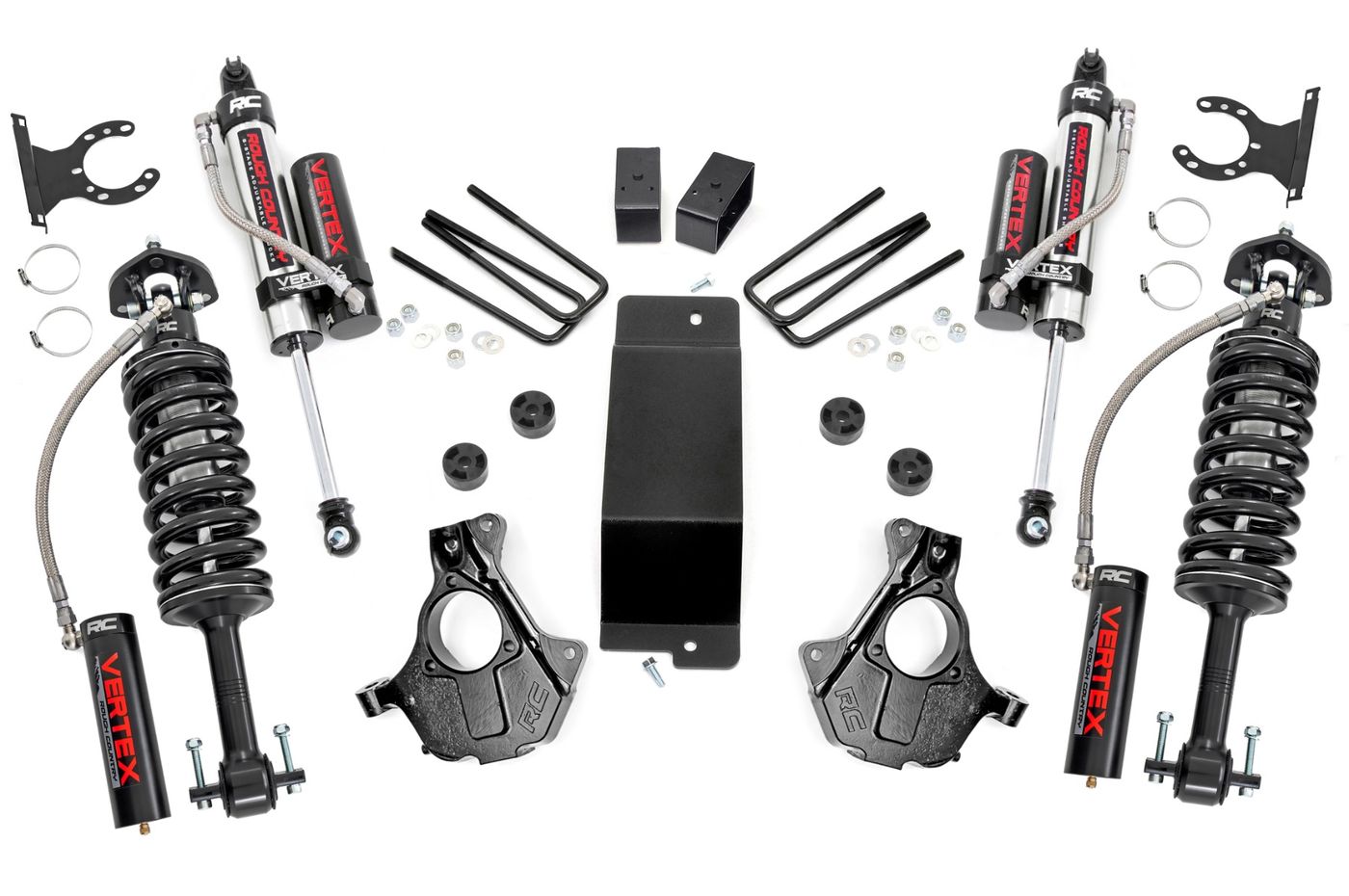 Rough Country 3.5 Inch Lift Kit | Cast Steel LCA | Vertex | Chevy/GMC 1500 (07-13)
