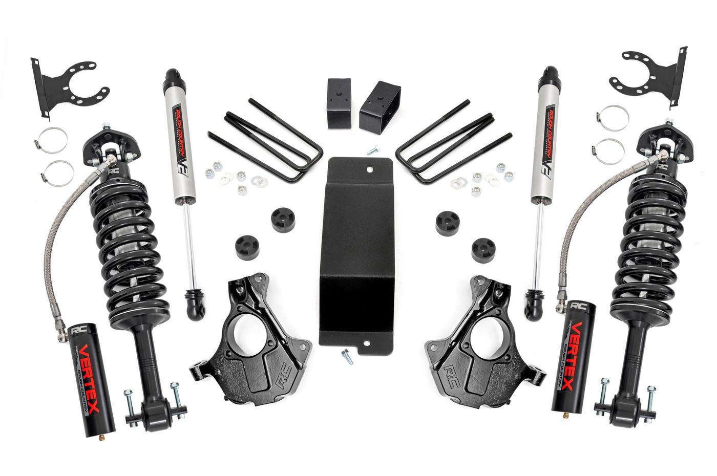 Rough Country 3.5 Inch Lift Kit | Cast Steel LCA | Vertex/V2 | Chevy/GMC 1500 (07-13)