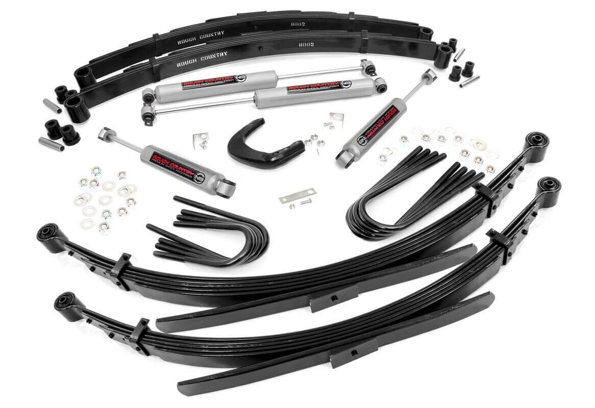 Rough Country 6 Inch Lift Kit | Rear Springs | Chevy/GMC 3/4-Ton Suburban/C20/K20 Truck/C25/K25 Truck (73-76)