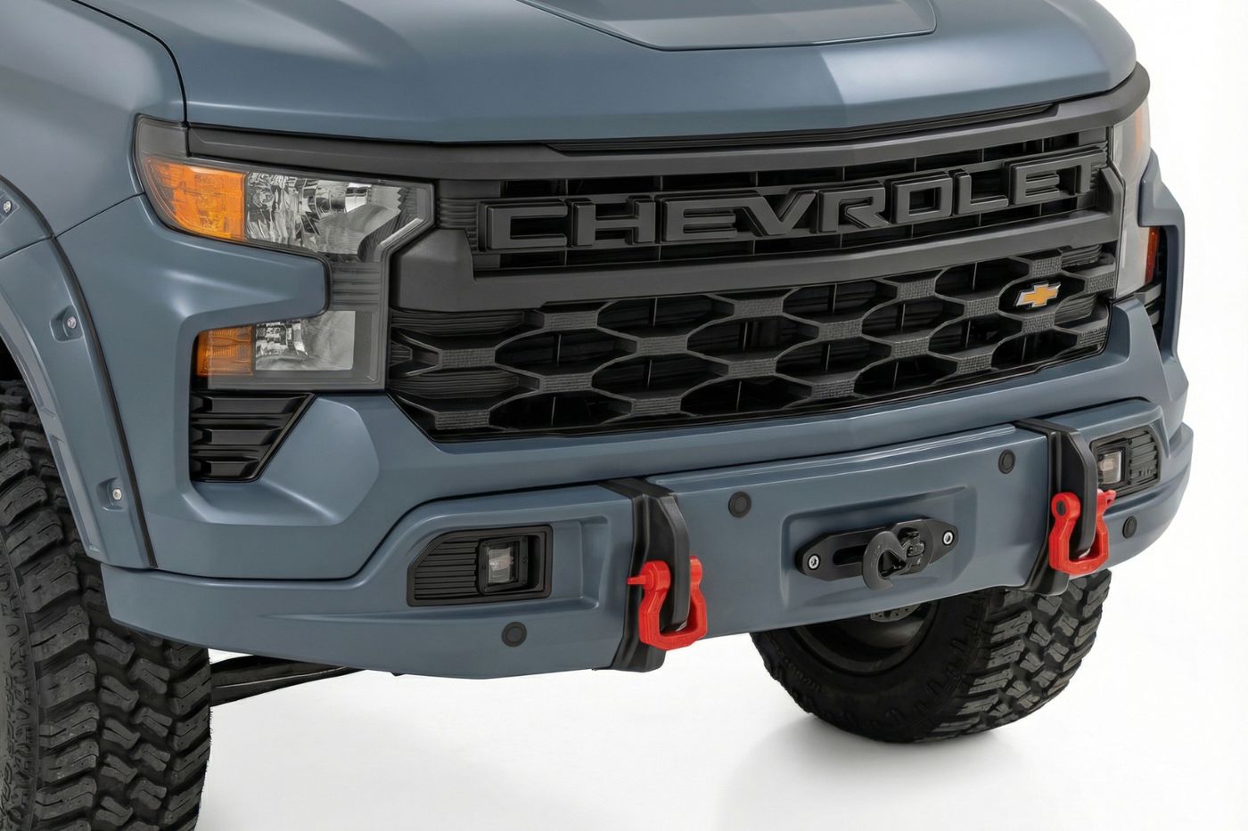 Rough Country Bumper Cover | GNO Slate Gray | Chevy Silverado 1500 2WD/4WD (2023-2026)