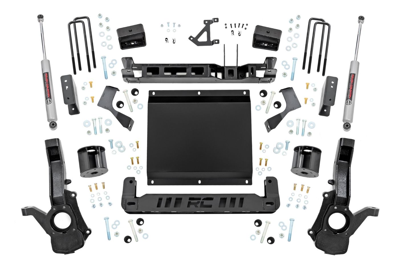 Rough Country 4 Inch Lift Kit | N3 Shocks | Chevy/GMC Canyon/Colorado 4WD (2023-2026)