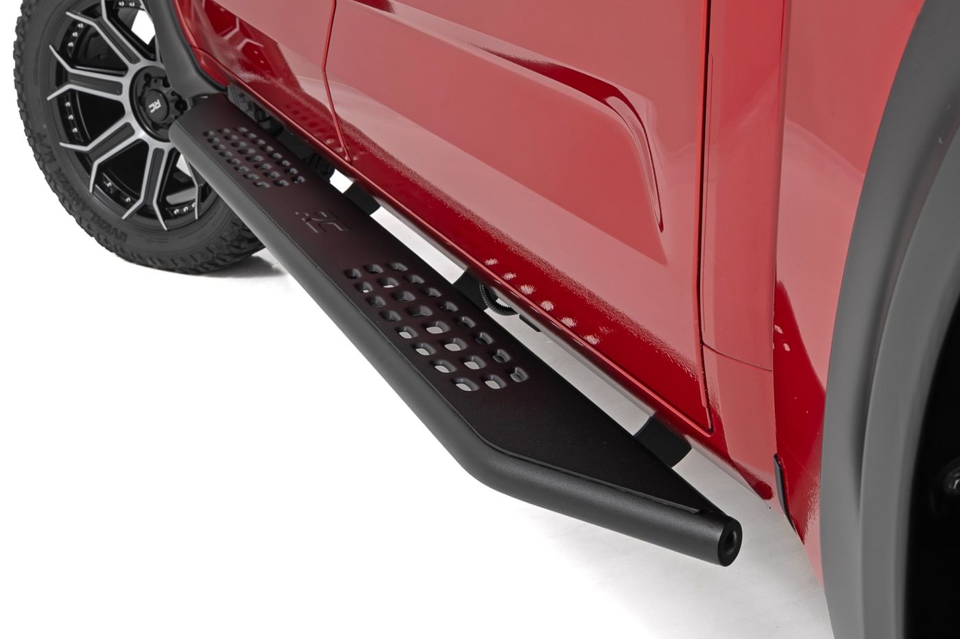 Rough Country OV2 Running Boards | Side Step Bars | Crew Cab | Toyota Tundra 2WD/4WD (22-26)
