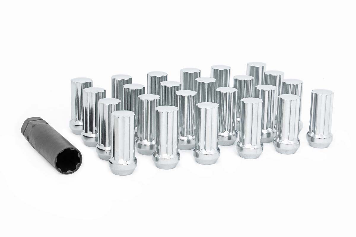 Rough Country M14 x 2.0 Lug Nut Set of 32 | Chrome