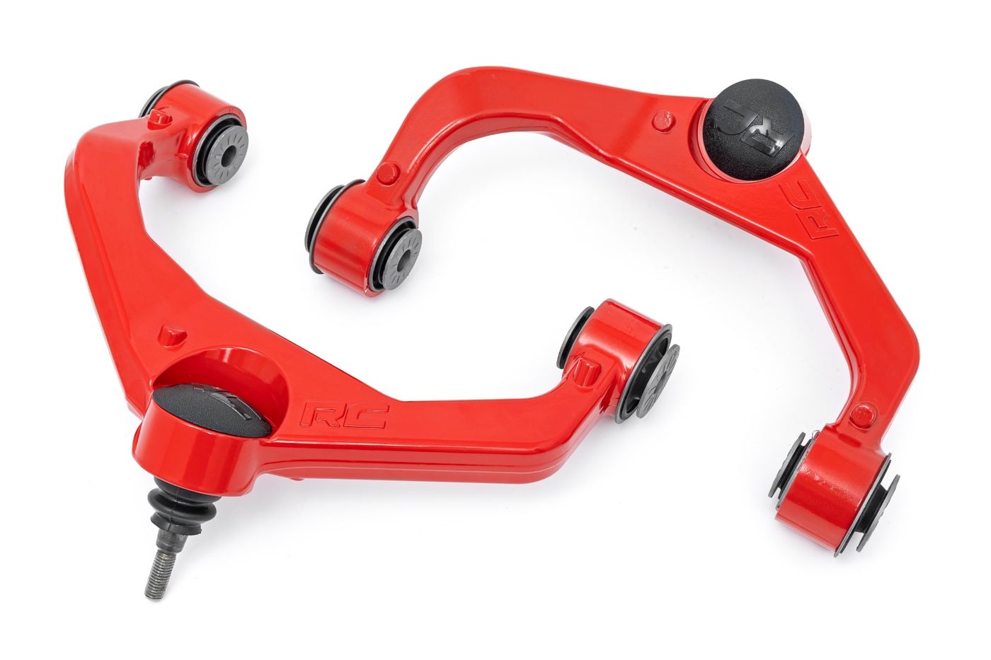 Rough Country Red Forged Upper Control Arms | 3.5 Inch Lift | Chevy/GMC 2500HD/3500HD (11-19)