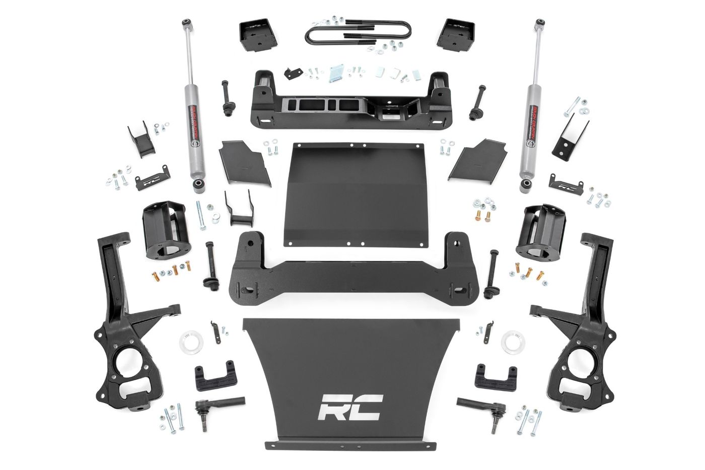 Rough Country 6 Inch Lift Kit | Mono Leaf Rear | Chevy Silverado 1500 4WD (2025-2026)
