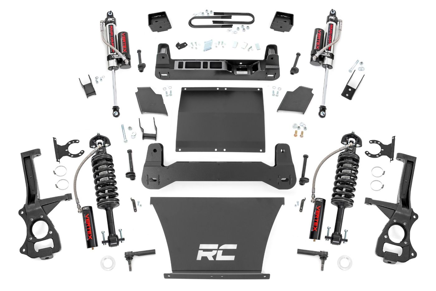 Rough Country 6 Inch Lift Kit | Mono Leaf Rear | Vertex | Chevy Silverado 1500 4WD (25-26)