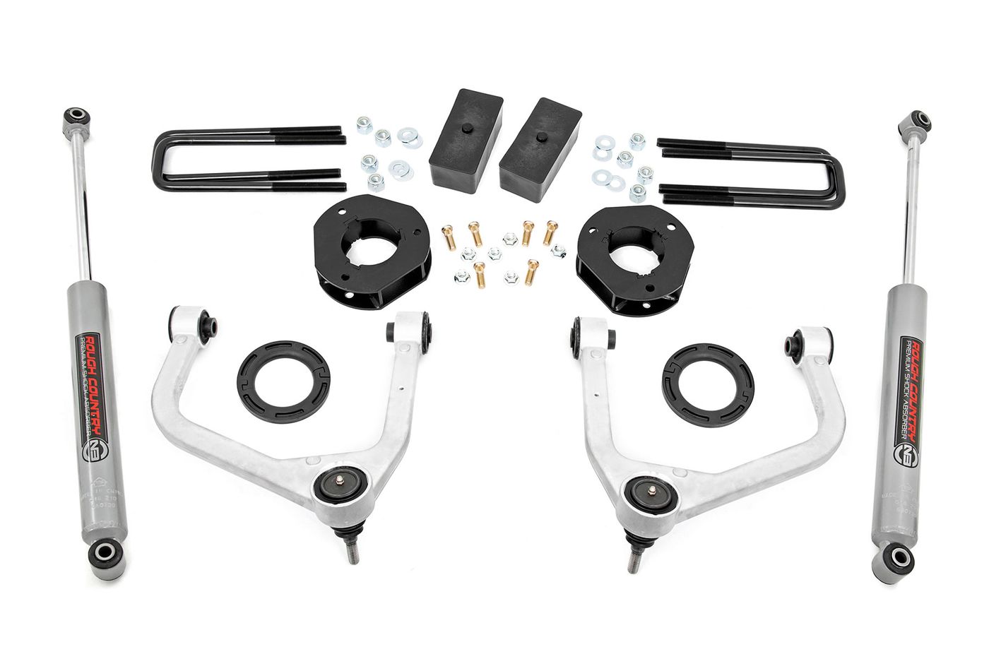 Rough Country 3.5 Inch Lift Kit | GMC Sierra 1500 2WD/4WD (2019-2024)