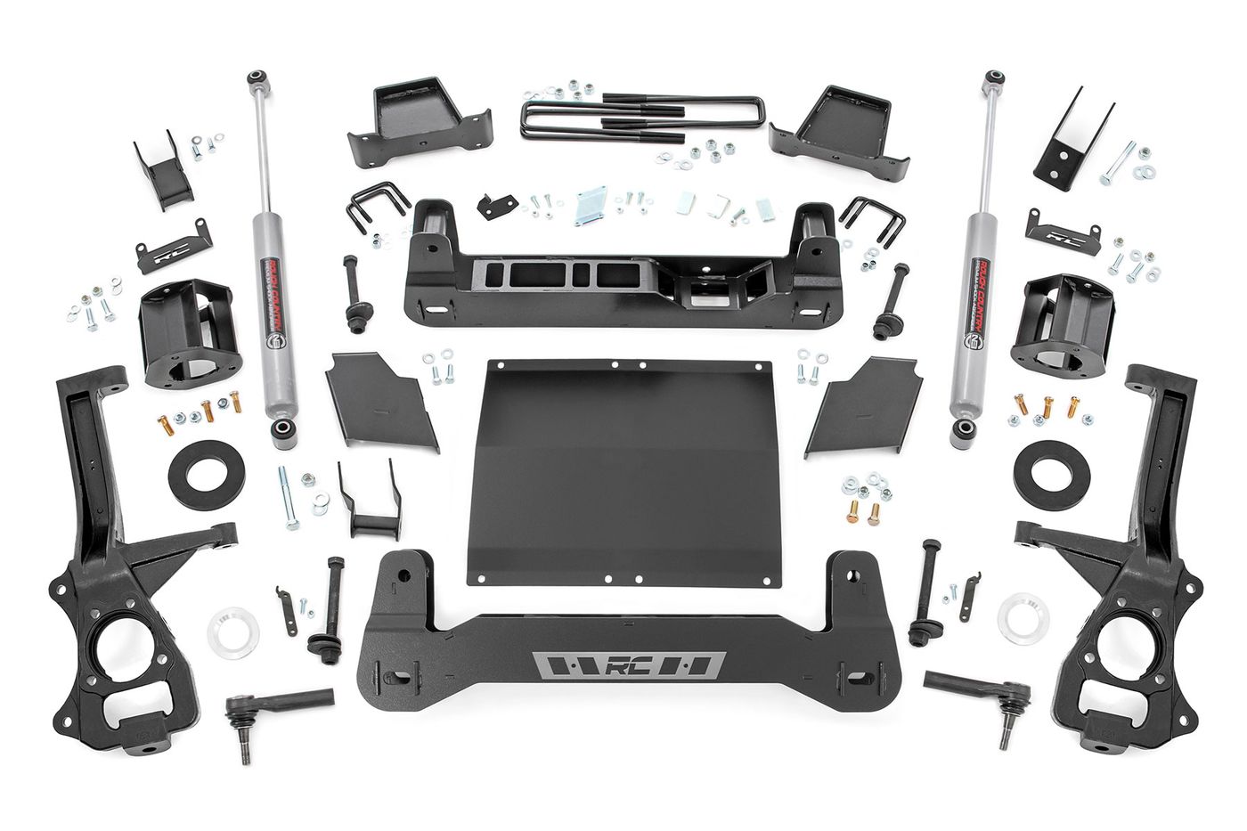 Rough Country 6 Inch Lift Kit | Diesel | GMC Sierra 1500 2WD/4WD (2019-2024)