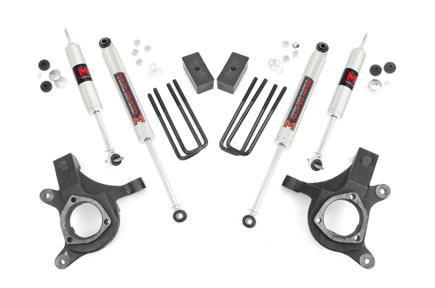 Rough Country 3 inch Lift Kit | M1 | Chevy Silverado & GMC Sierra 1500 2WD (1999-2006 & Classic)