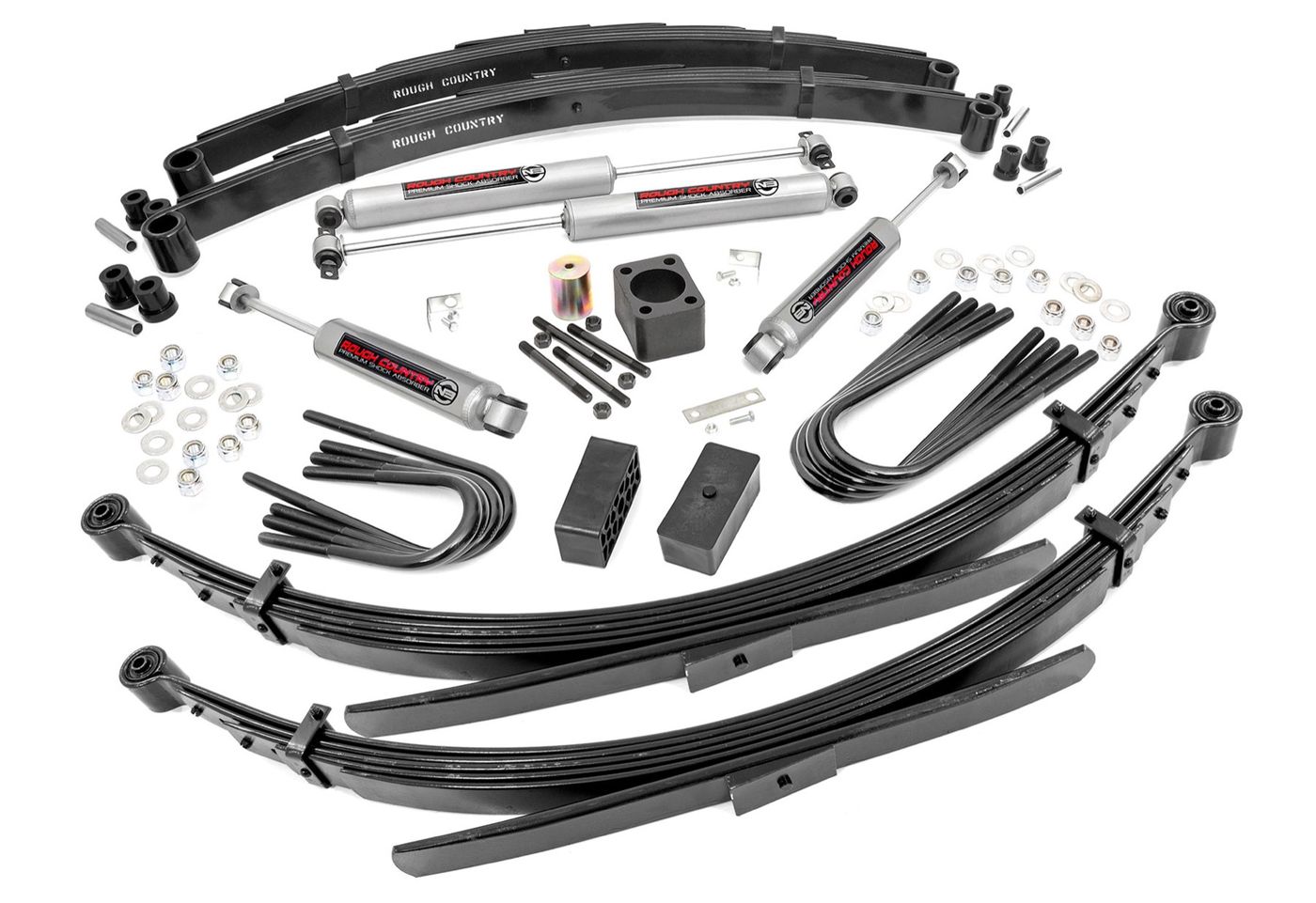 Rough Country 6 Inch Lift Kit | Rear Springs | Chevy/GMC K30/K35 Truck 4WD (77-87)