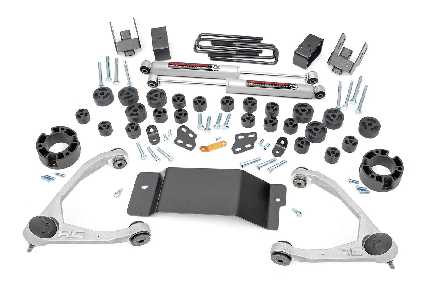 Rough Country 4.75 Inch Lift Kit | Combo | Chevy/GMC 1500 4WD (07-13)
