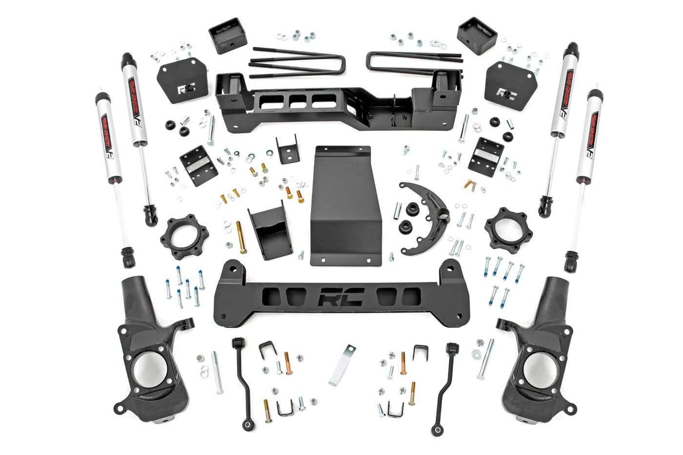 Rough Country 6 Inch Lift Kit | V2 | Chevy/GMC Sierra/Silverado 2500 4WD (1999-2004)