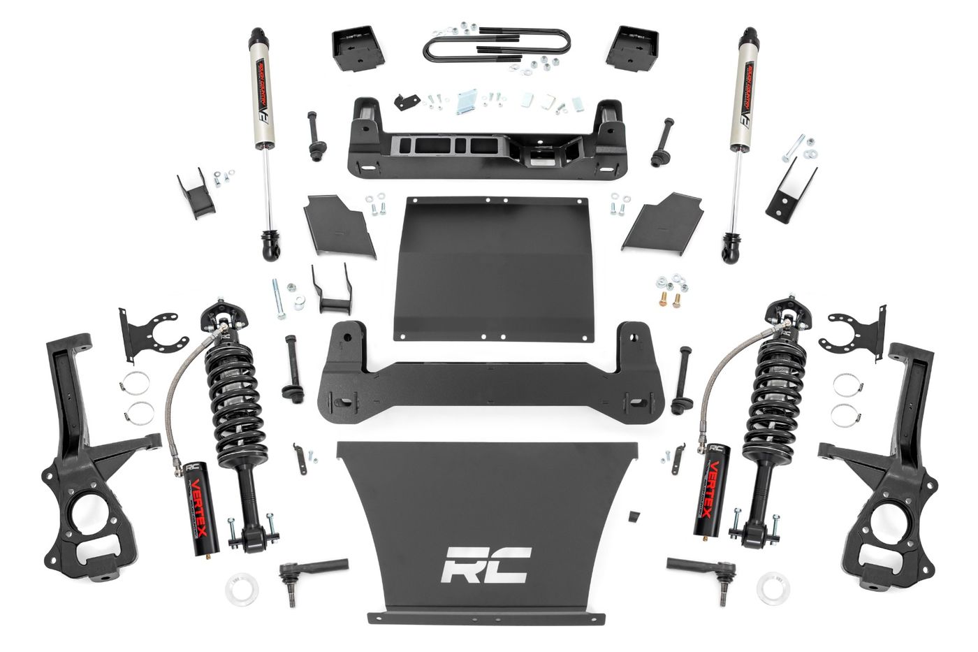 Rough Country 6 Inch Lift Kit | Mono Leaf Rear | Vertex/V2 | GMC Sierra 1500 2WD/4WD (19-24)