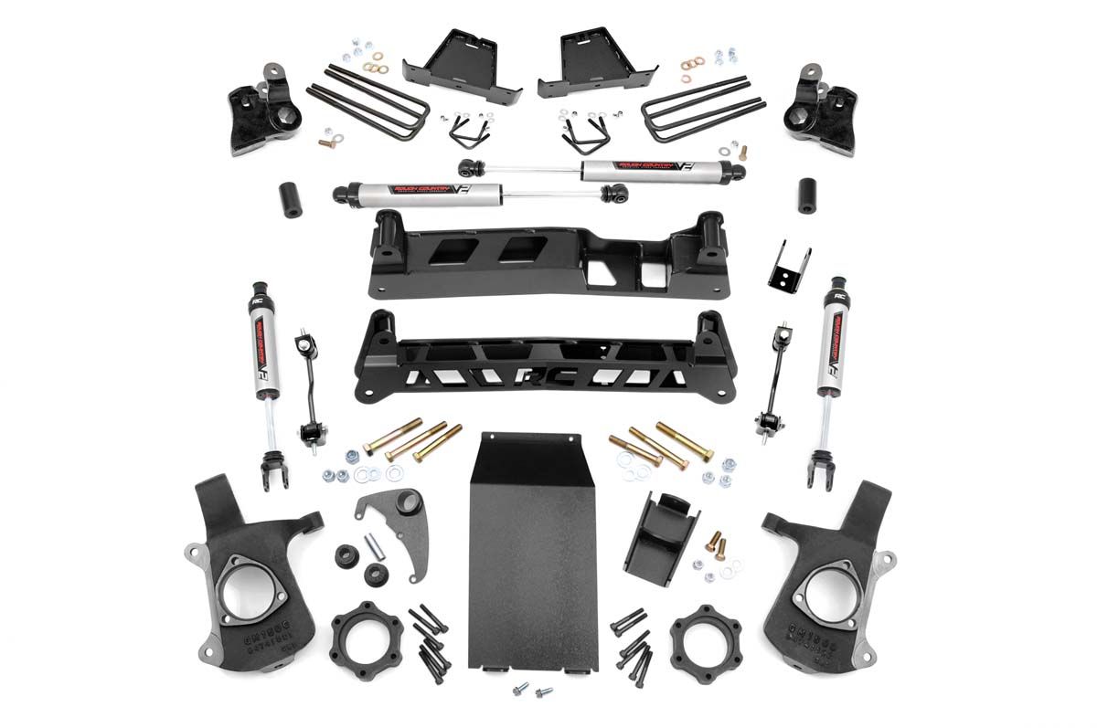 Rough Country 6 Inch Lift Kit | NTD | V2 | Chevy/GMC 1500 4WD (99-06 & Classic)