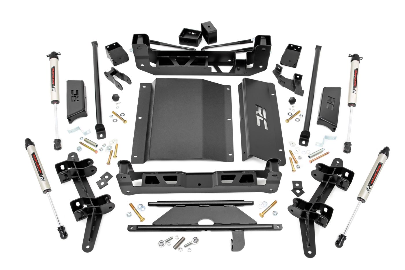 Rough Country 4 Inch Lift Kit | V2 | Chevy/GMC 1500 Truck & SUV 4WD (1988-1999)