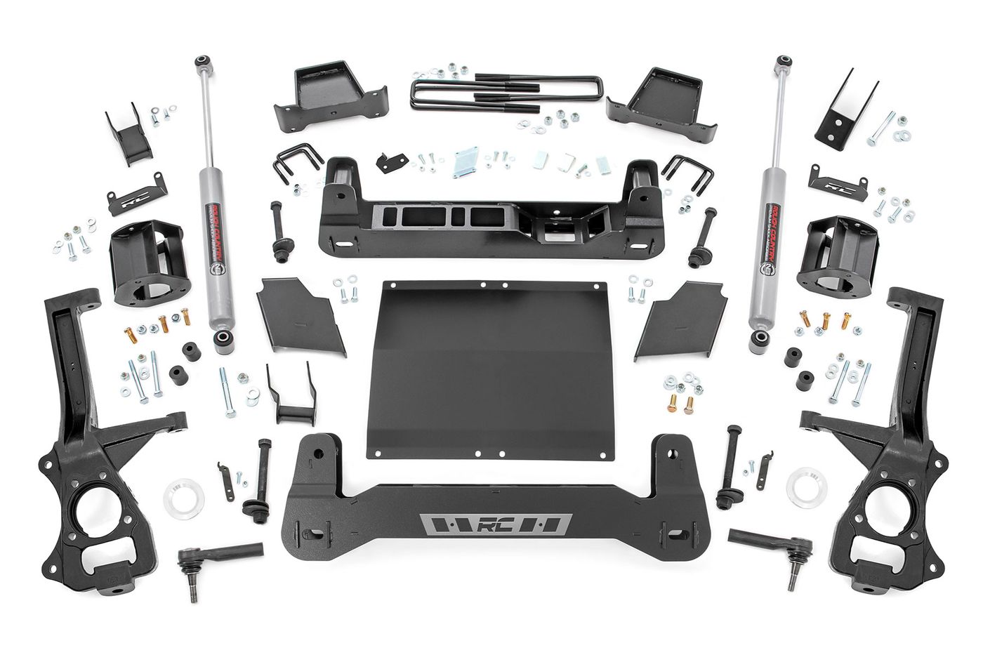 Rough Country 4 Inch Lift Kit | Diesel | Chevy/GMC Sierra 1500 (19-24)/Silverado 1500 (19-24)