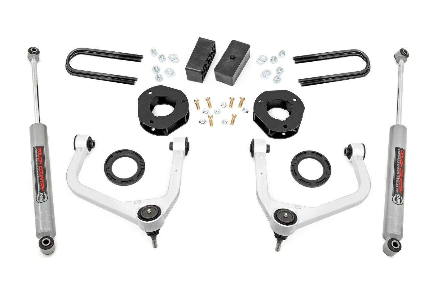 Rough Country 3.5 Inch Lift Kit | Mono Leaf Rear | GMC Sierra 1500 2WD/4WD (2025-2026)