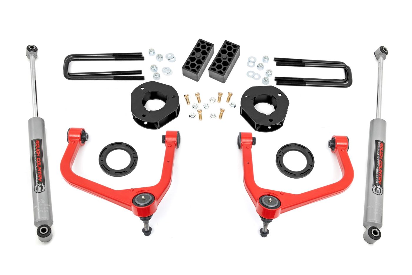 Rough Country 3.5 Inch Lift Kit | Chevy Silverado 1500 2WD/4WD (2019-2024)