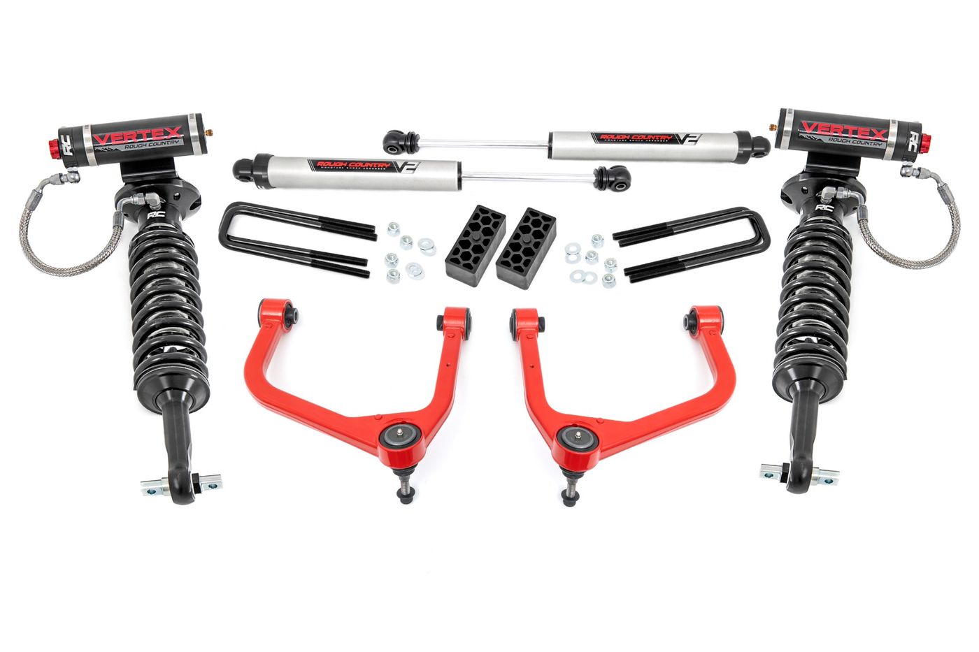 Rough Country 3.5 Inch Lift Kit | Vertex/V2 | Chevy Silverado 1500 2WD/4WD (2019-2024)