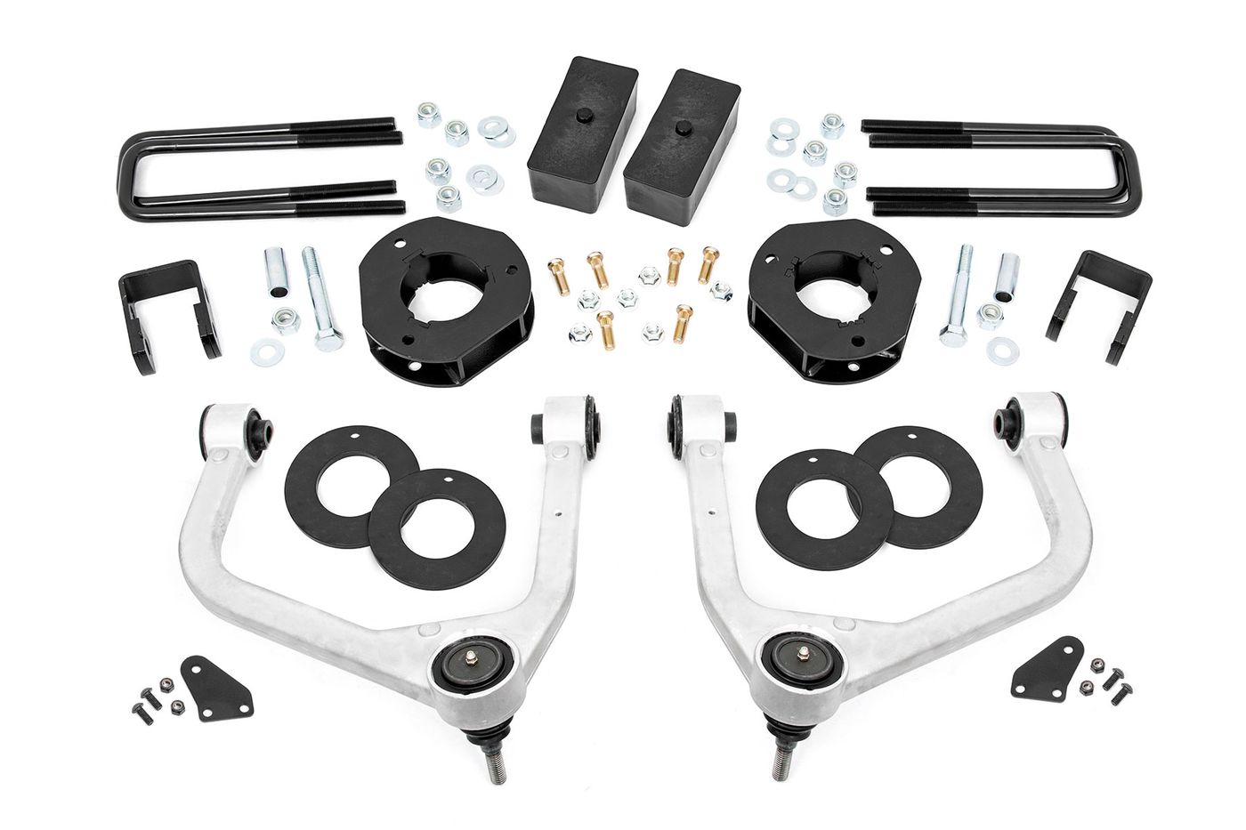 Rough Country 3.5 Inch Lift Kit | Adaptive Ride Control | Chevy/GMC Sierra 1500 (19-24)/Silverado 1500 (19-24)