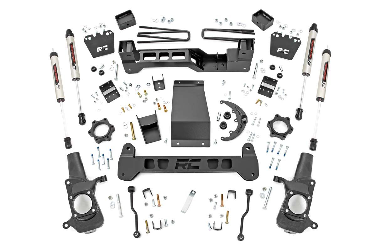 Rough Country 6 Inch Lift Kit | V2 | Chevy Silverado & GMC Sierra 2500HD 4WD (2001-2010)