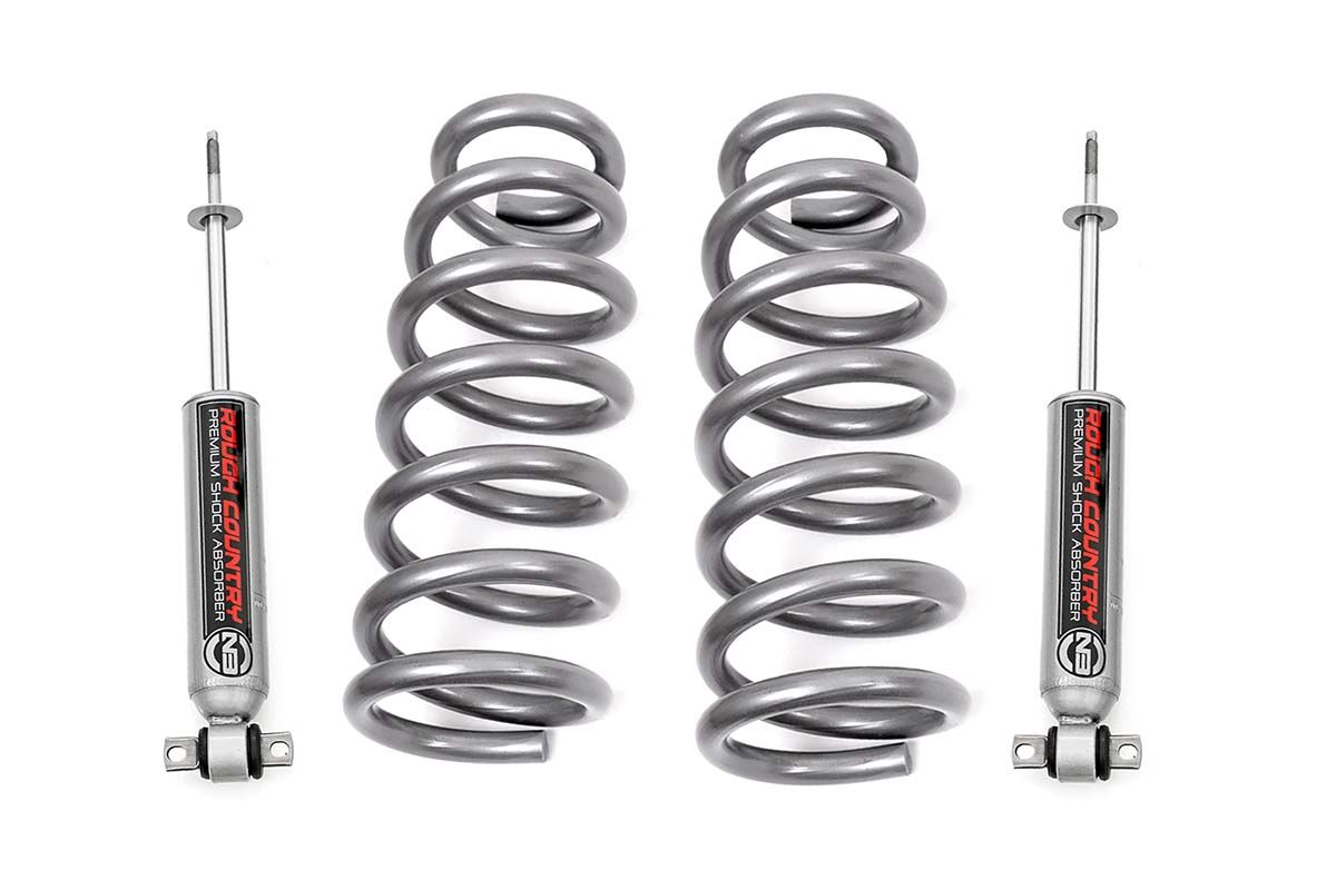 Rough Country 2 Inch Leveling Kit | N3 Shocks | Ram 1500 2WD (2009-2018 & Classic)