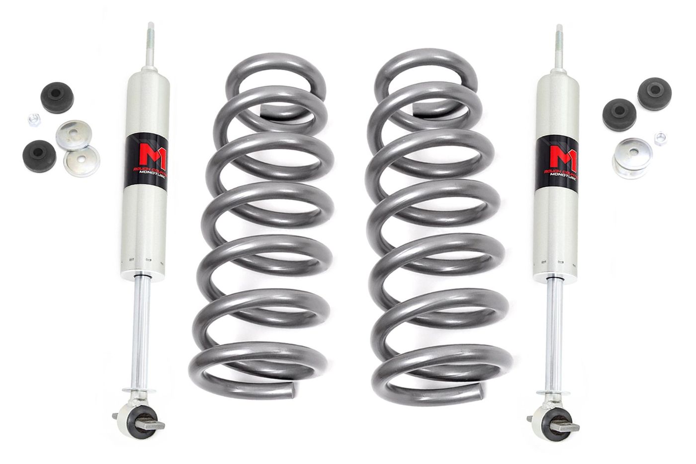 Rough Country 2 Inch Leveling Kit | M1 Shocks | Ram 1500 2WD (2009-2018 & Classic)