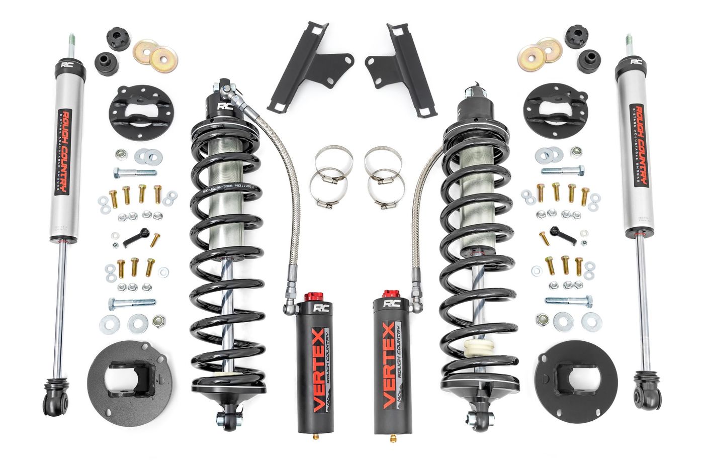 Rough Country 4.5-6 Inch Coilover Conversion Upgrade Kit | Vertex/V2 | Ram 2500 4WD (14-26)