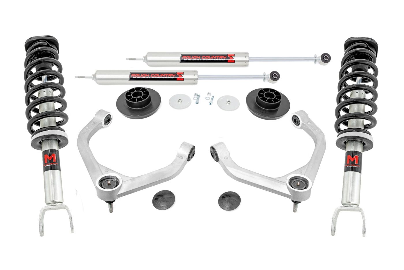 Rough Country 3.5 Inch Lift Kit | M1 Struts/M1 | Ram 1500 2WD/4WD (2019-2026)