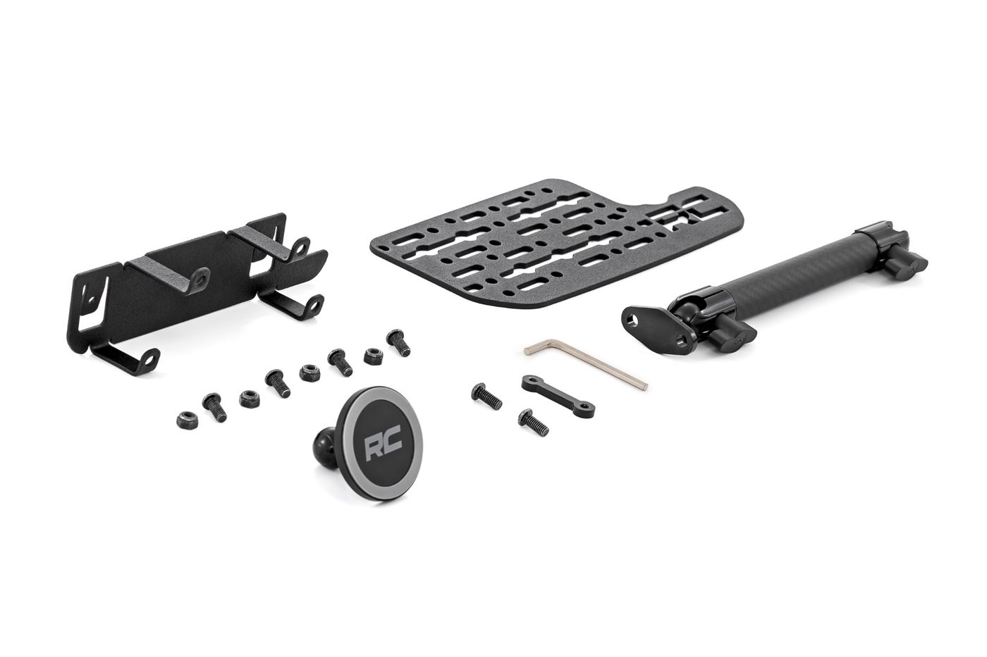 Rough Country Dash Mount | 8" Mag Safe Mount Kit | 12in Screen | Ram 1500 2WD/4WD (19-26)