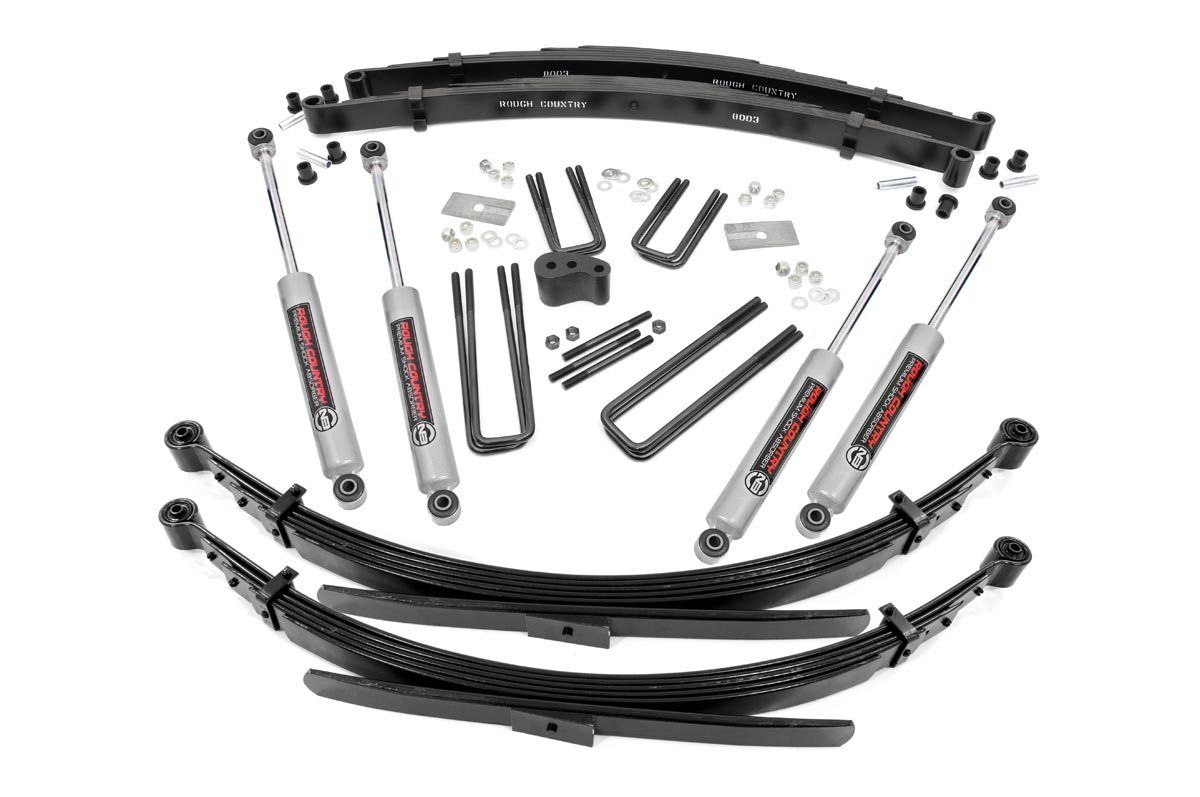 Rough Country 4 Inch Lift Kit | Dodge/Plymouth Ramcharger (78-93)/Trailduster (78-81)