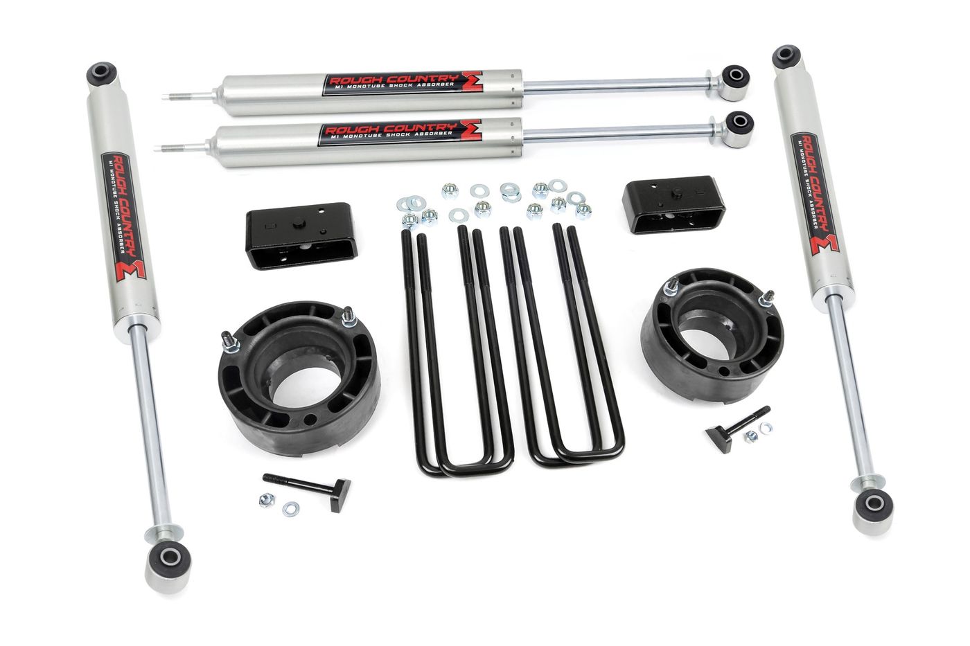 Rough Country 2.5 Inch Lift Kit | M1 | Ram 1500 4WD (1994-2001)