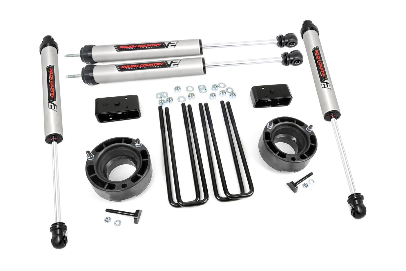 Rough Country 2.5 Inch Lift Kit | V2 | Ram 1500 4WD (1994-2001)