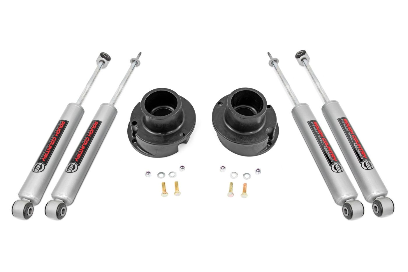 Rough Country 2.5 Inch Leveling Kit | RR Leaf | N3 | Ram 2500 (14-26)/3500 (13-26)